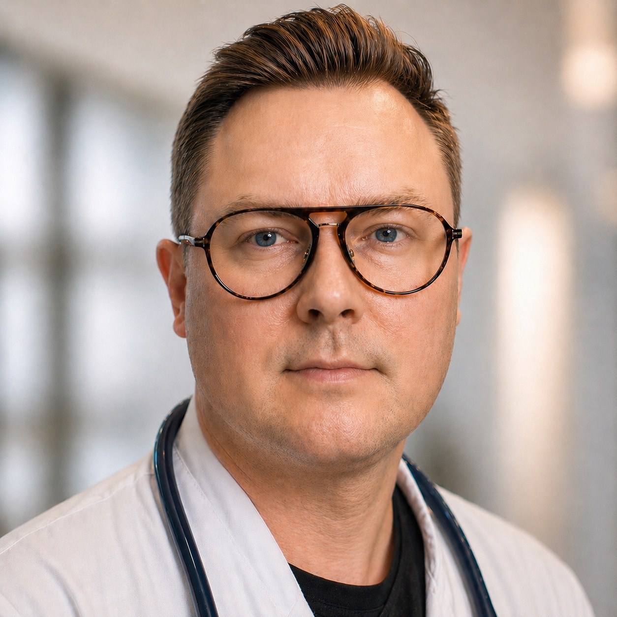 Markus Huotari, yleislääkäri Töölössä